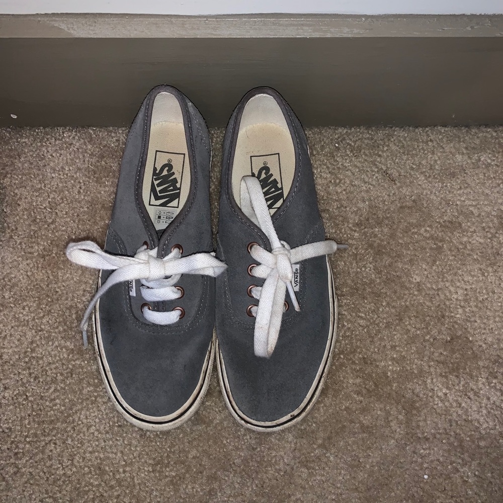 Suede Platform Vans